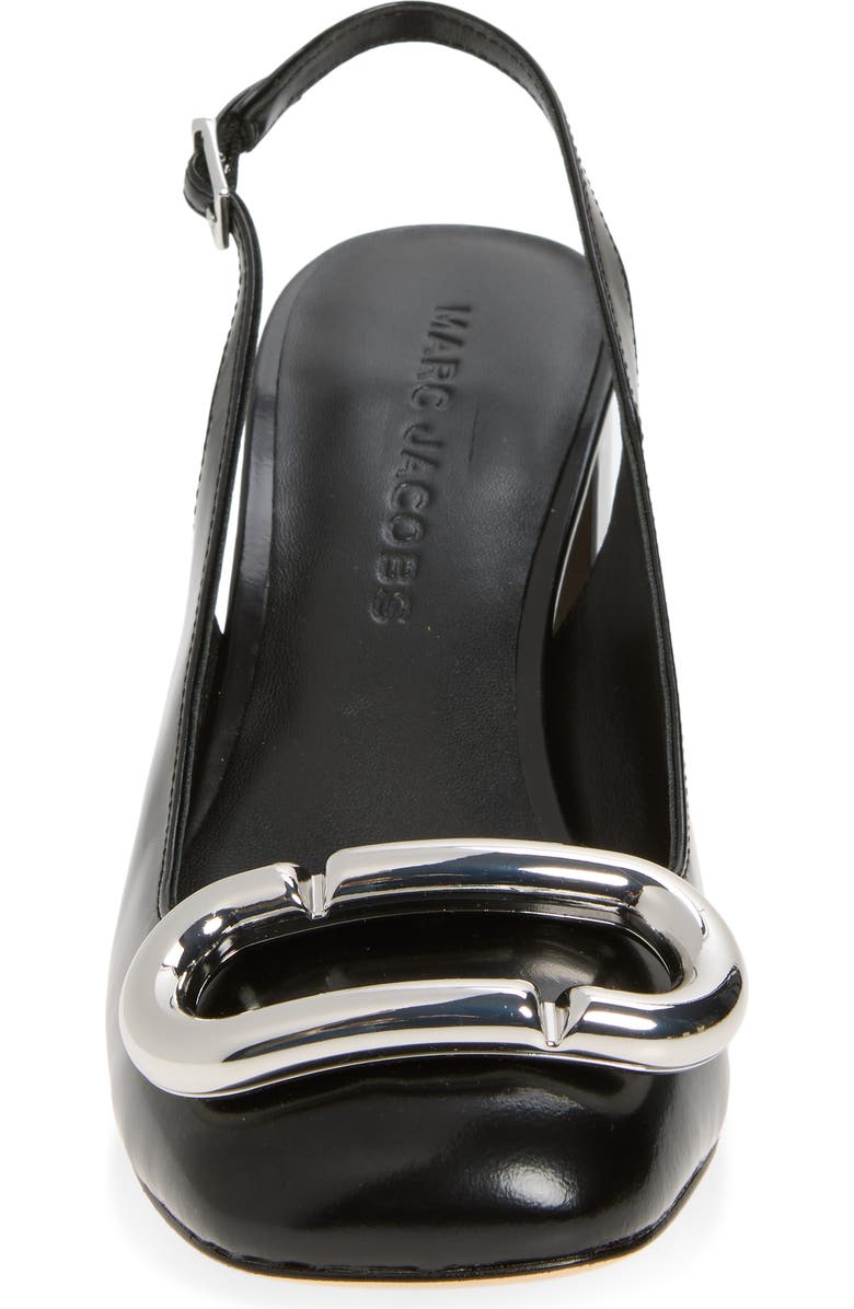 Marc Jacobs The Pop J Marc Slingback Pump, Alternate, color, Black