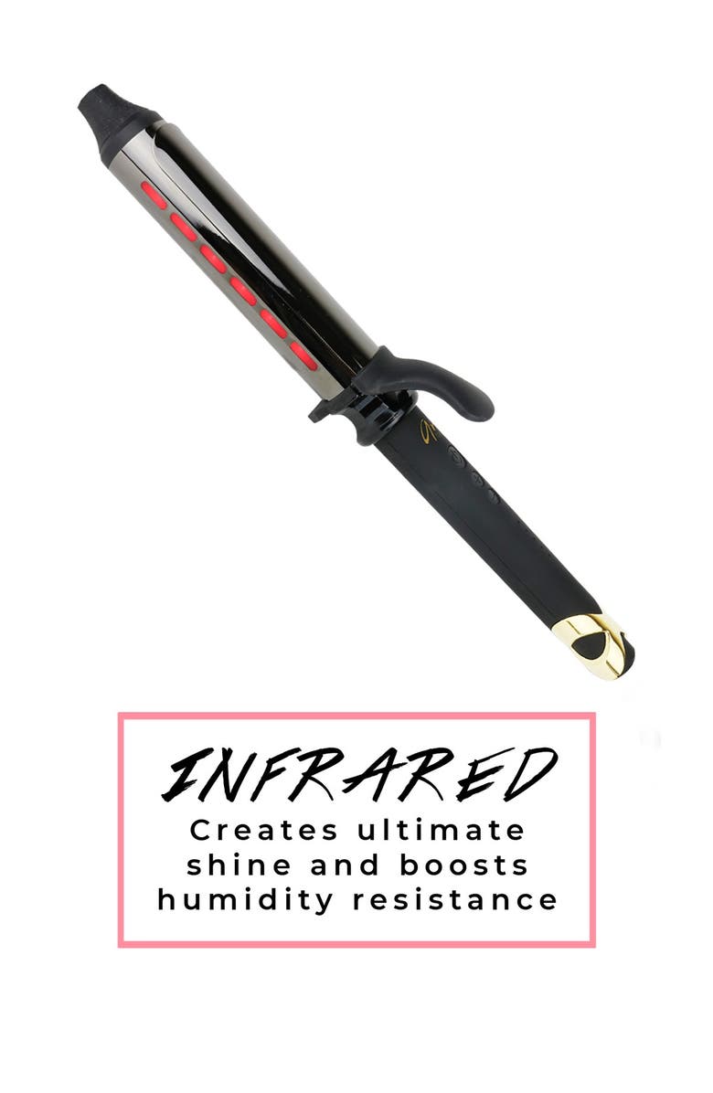 ARIA BEAUTY 1.25" Infrared Curling Iron, Alternate, color, 