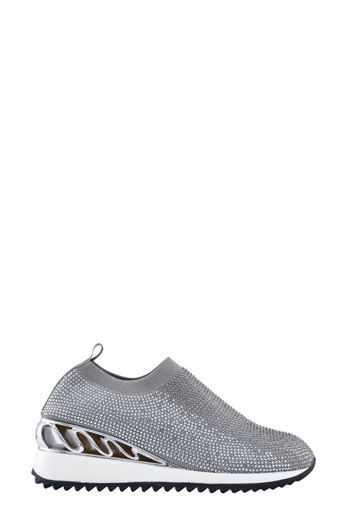 Lady Couture Bella Rhinestone Sneaker In Multi