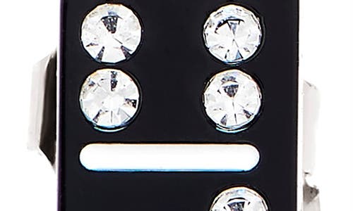 Marc Jacobs Domino Stud Earrings In Black