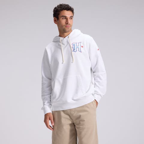 Men's Nike  White Houston Texans 2026 Rivalries Collection Standard Issue Sideline Pullover Hoodie