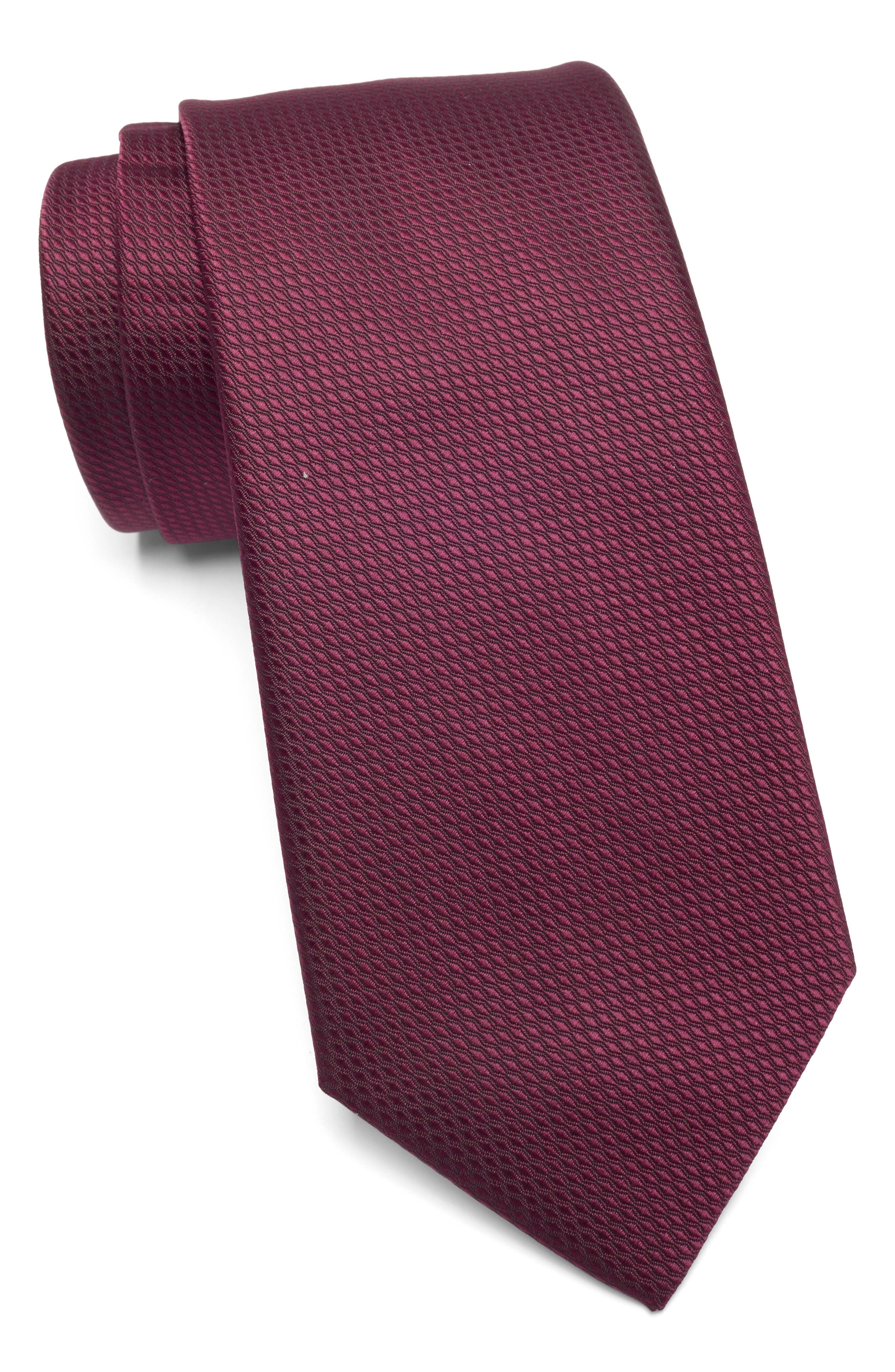 TOM BAINE Textured Box Satin Tie
