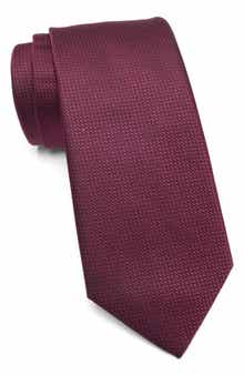 TOM BAINE Textured Box Satin Tie