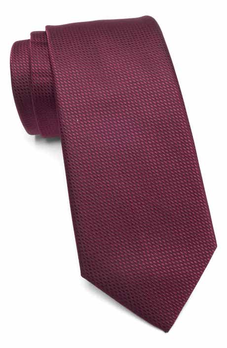 TOM BAINE Textured Box Satin Tie