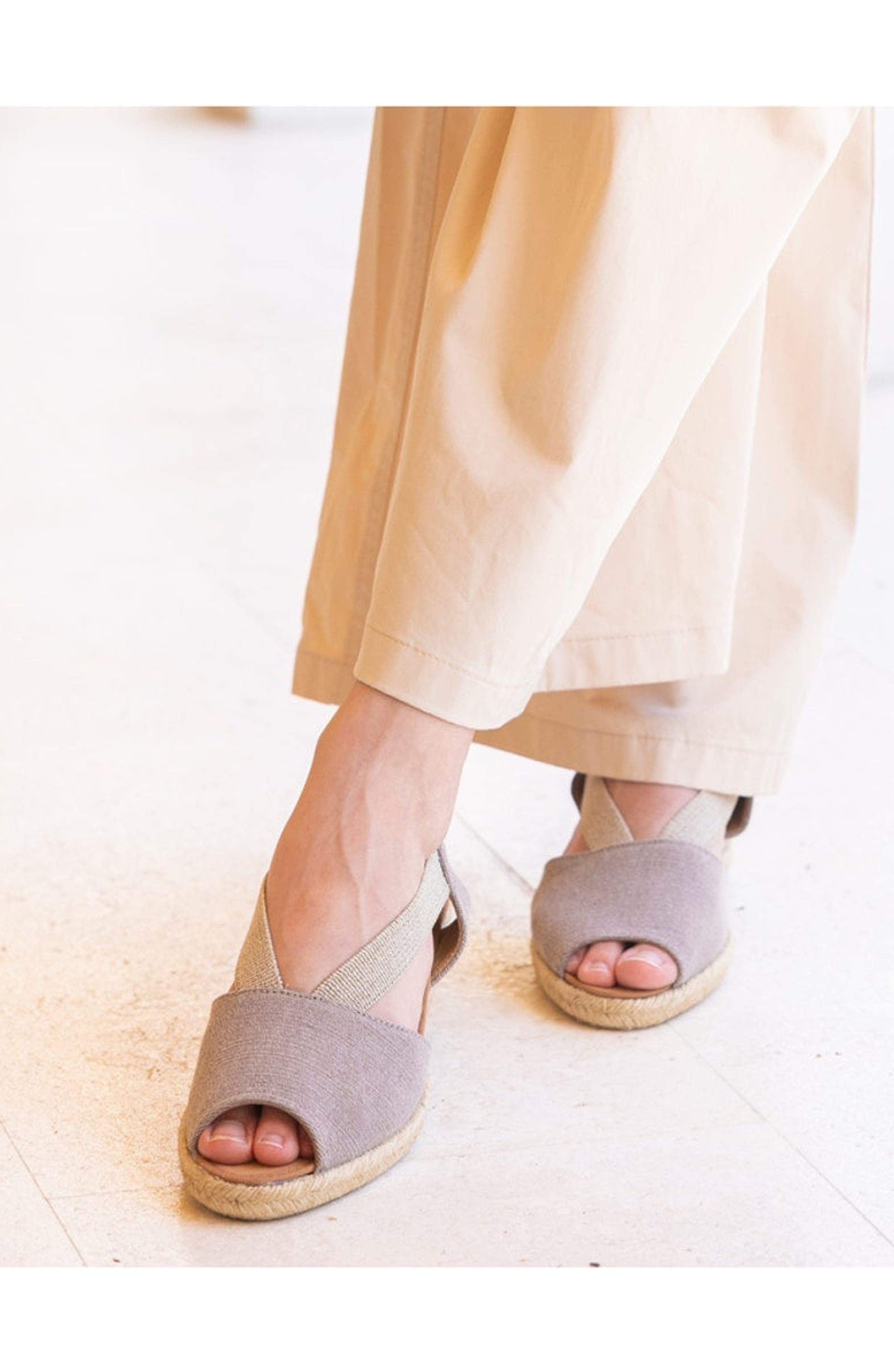 Floirac Low Espadrille, Alternate, color, Taupe