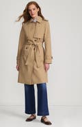 Lands' End Squall Waterproof Modern Trench Coat