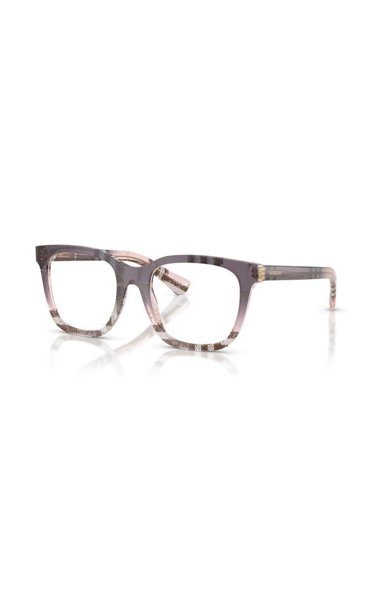 Burberry 50mm Square optical glasses, Main, color, Pink