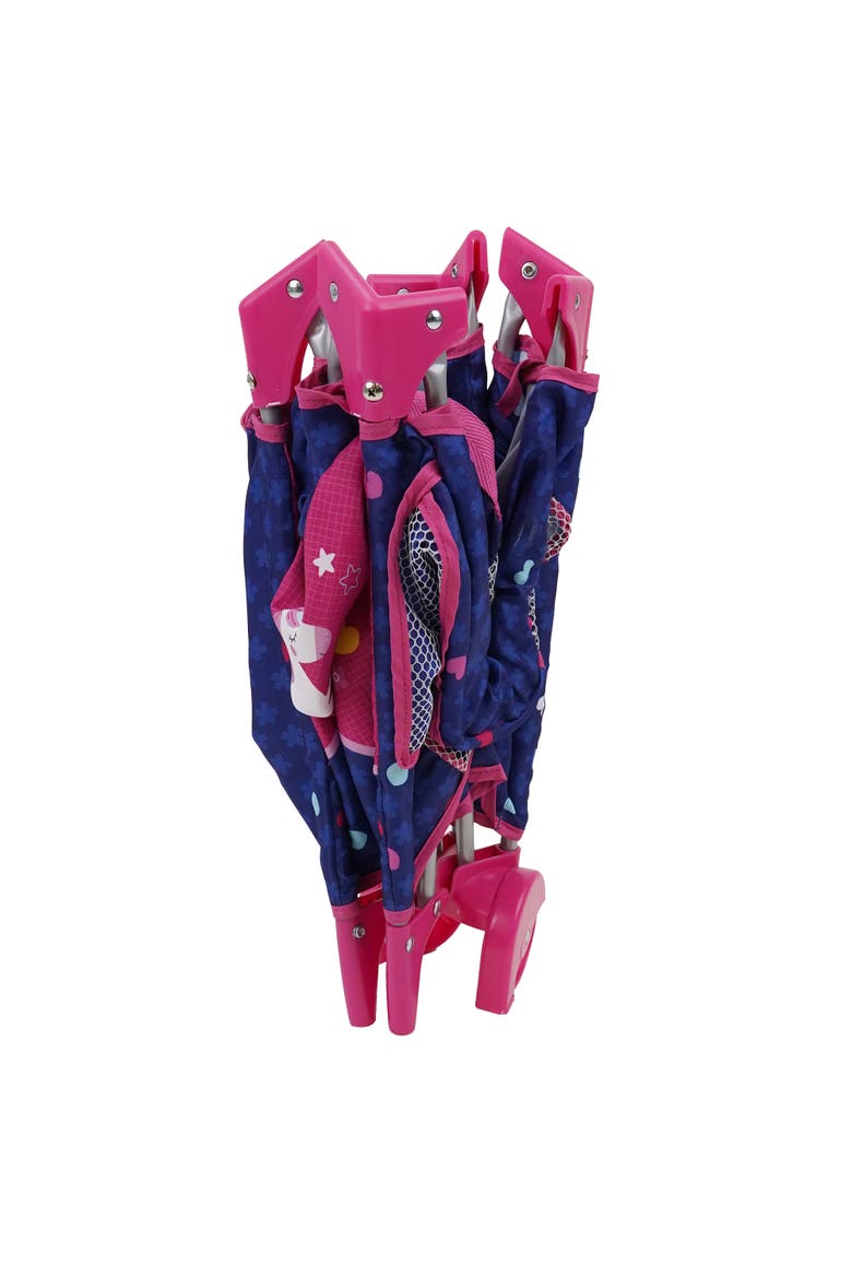 Unicorn Doll Pack & Play Yard, 3+, Alternate, color, Multicolored
