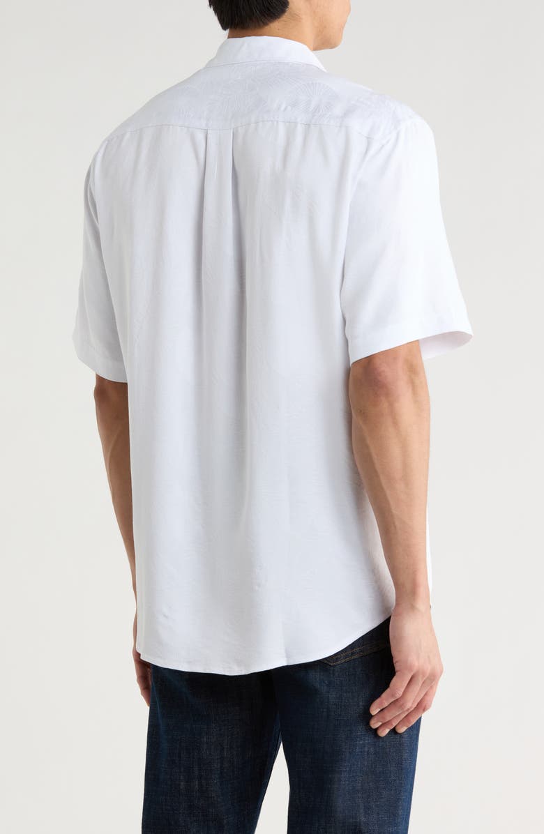 Tommy Bahama Short Sleeve Button-Up Shirt, Alternate, color, White