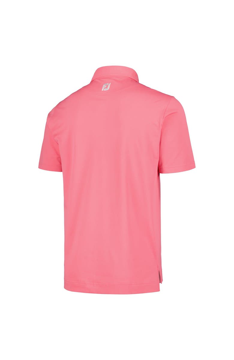 FOOTJOY Men's FootJoy Pink Genesis Invitational ProDry Stretch Pique Solid Polo, Alternate, color, 