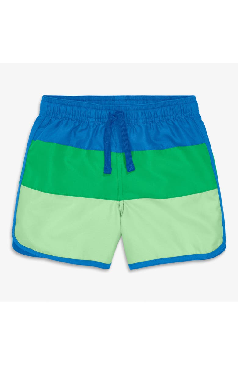 Primary Kids Color Block Board Short, Main, color, Blueberry/Green Apple/Pear