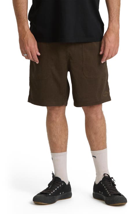 De la Cruz Water Repellent Corduroy Shorts