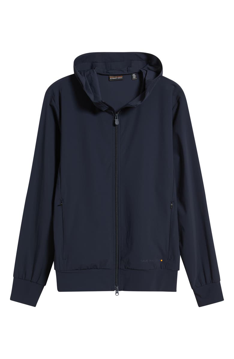 Save The Duck FYI Zip Hoodie, Main, color, Navy Blue