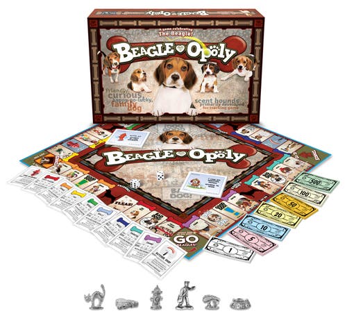 Late for the Sky Beagleopoly Monopoly Board Game in Multicolored  product