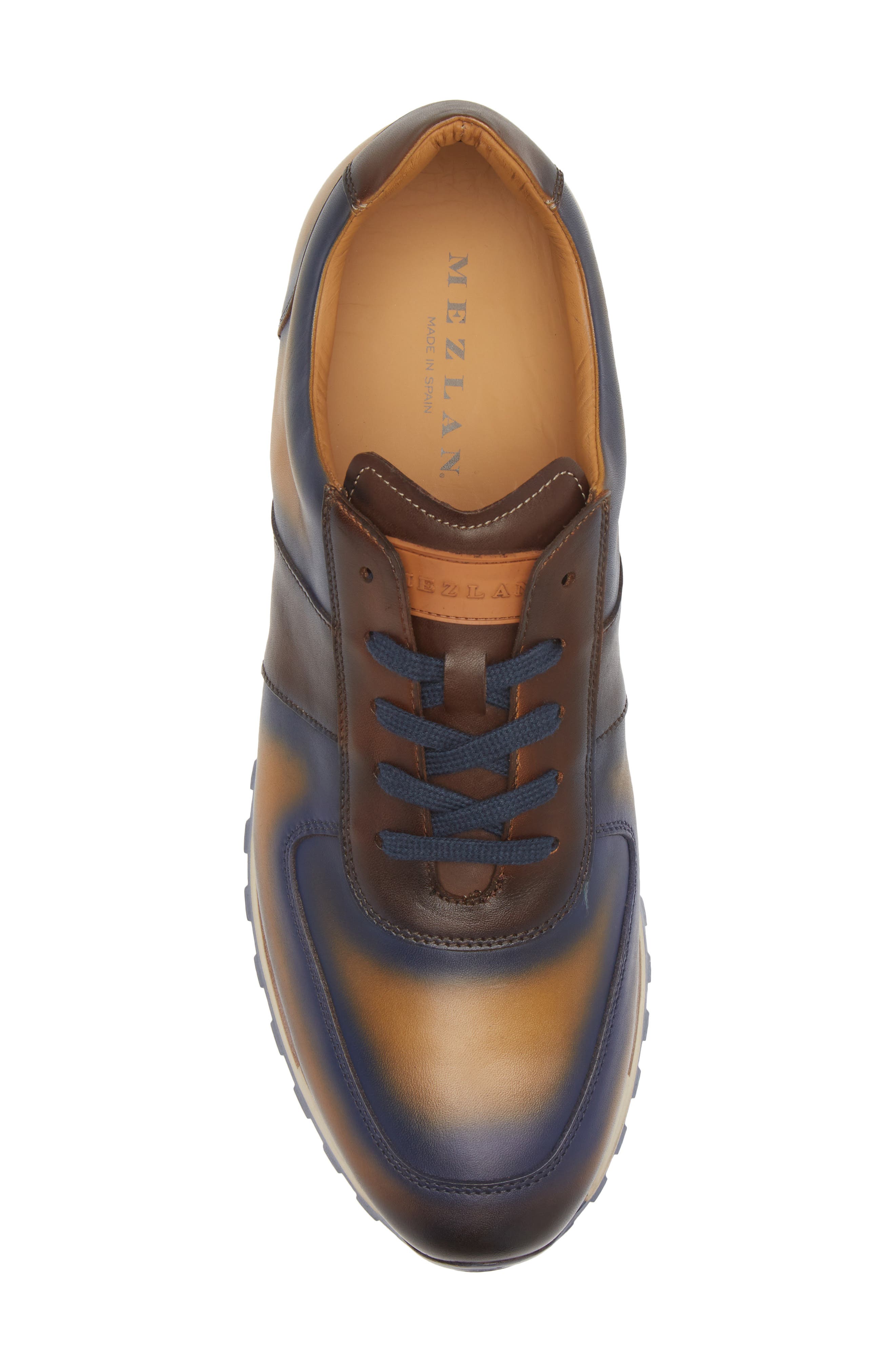 Mezlan Latini Sneaker, Alternate, color, Blue/ Multi