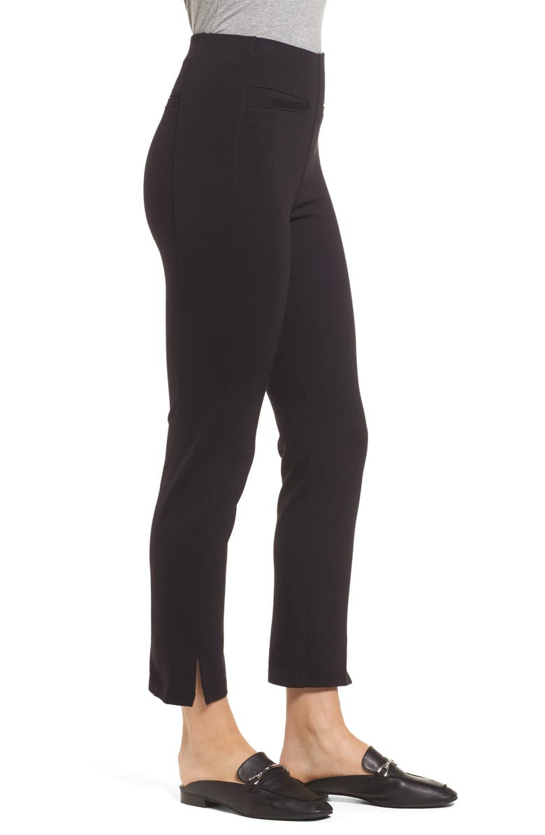 Hue High Waist Skimmer Pants, Alternate, color, 