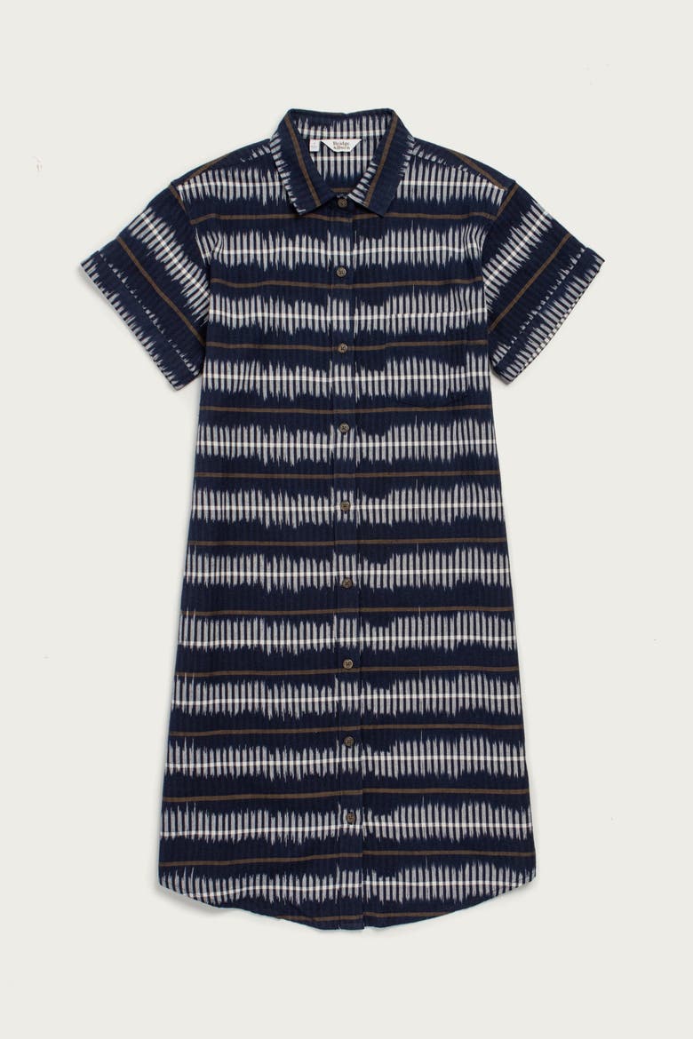 Loren Shirt Dress, Main, color, Dusk Mirage
