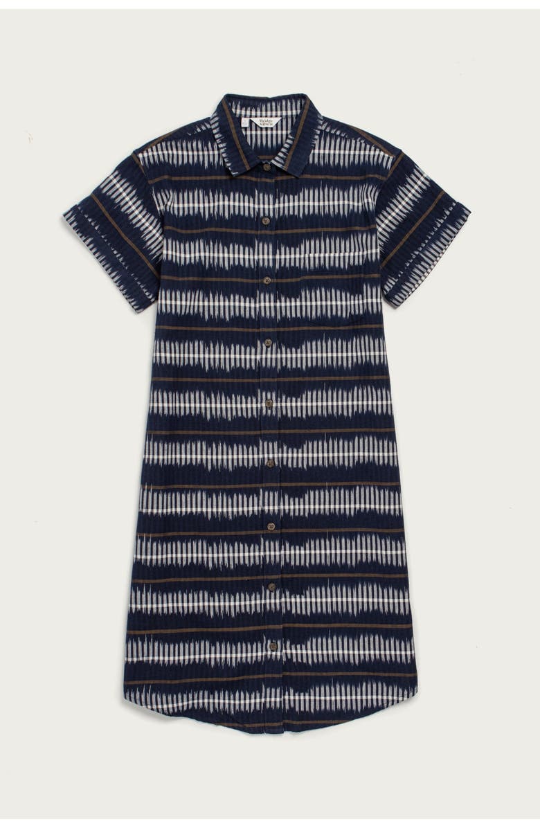 Bridge & Burn Loren Shirt Dress, Main, color, Dusk Mirage