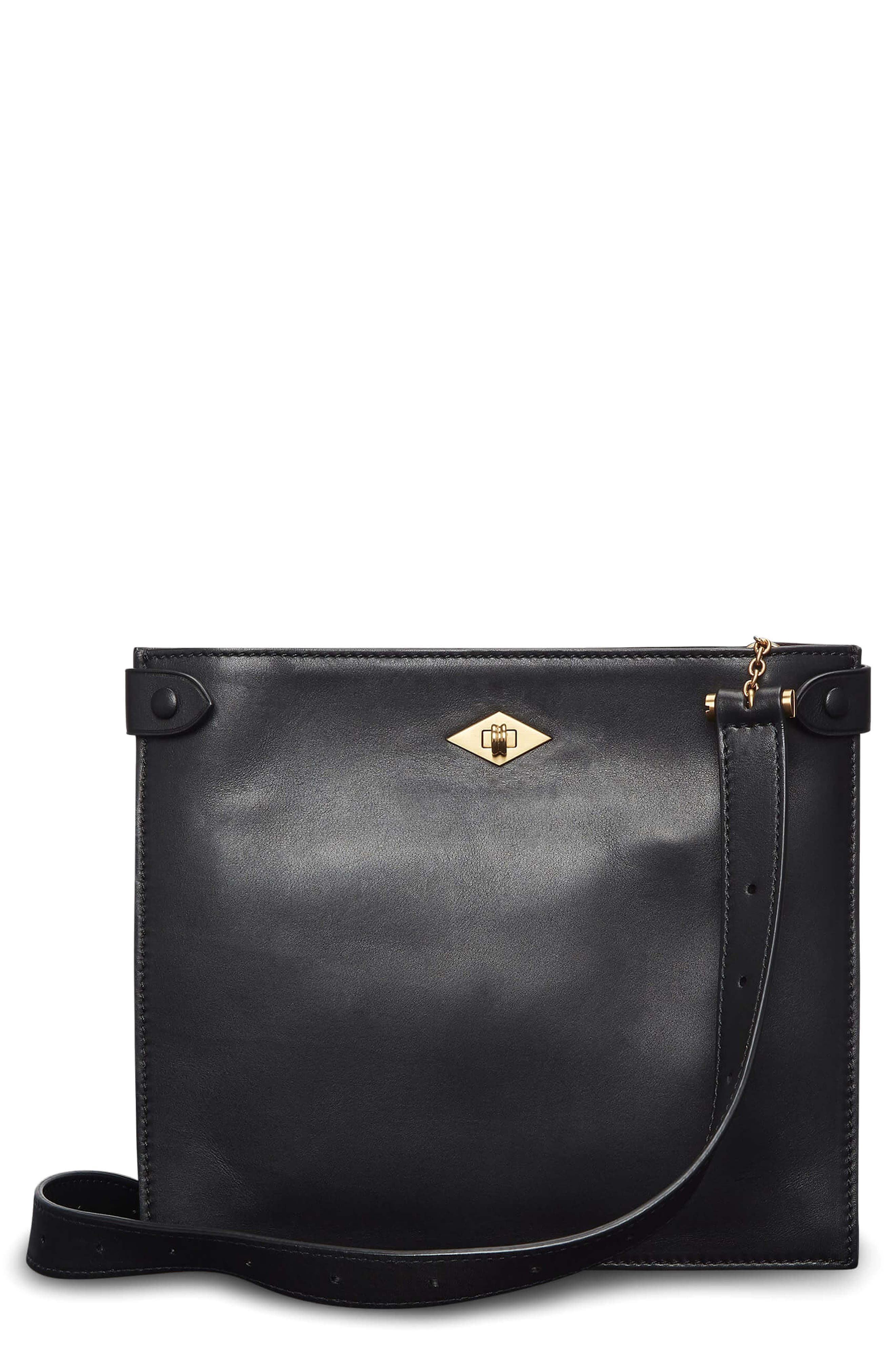 Métier London The Stowaway Leather Crossbody Bag, Main, color, 