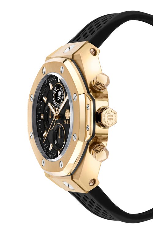 Philipp Plein Chrono Royal 42mm In Ip Yellow Gold