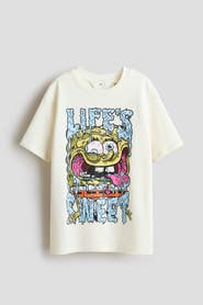 H&M T-shirt with printed motif