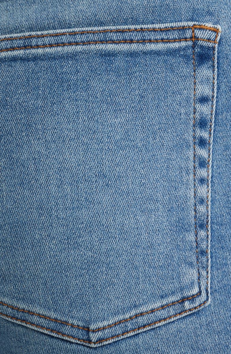 FRAME The Mellow Frayed Ankle Straight Leg Jeans, Alternate, color, Clue Raw After