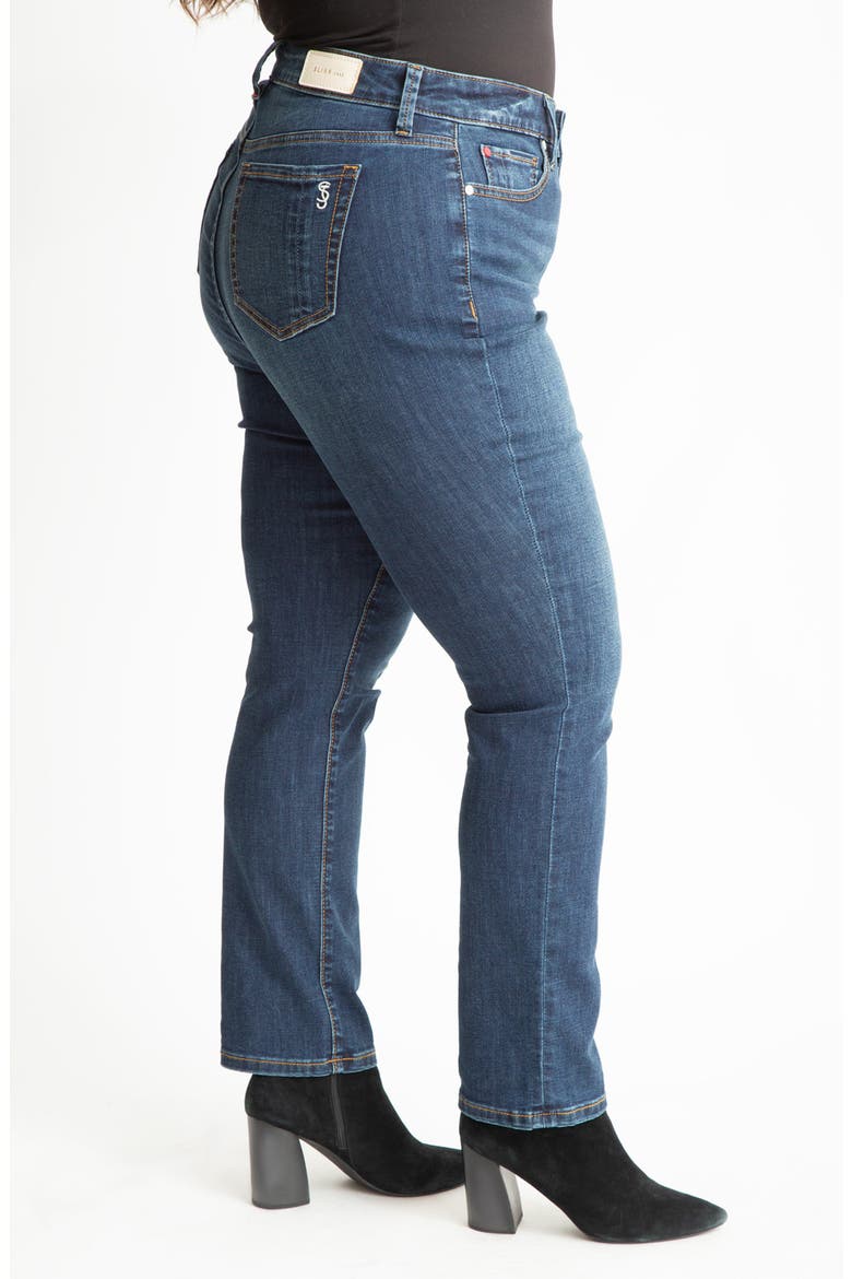 High Waist Straight Leg Jeans, Alternate, color, MAYA