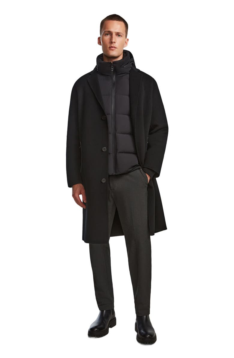 Rudsak DRAL MEN'S 2-IN-1 WOOL AND DOWN COAT, Alternate, color, 