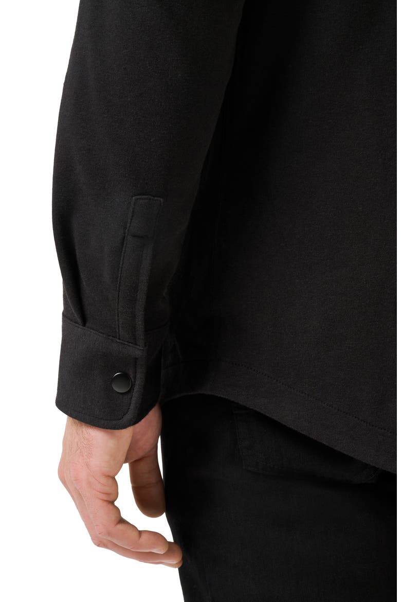 You Pick Shirt Jacket, Alternate, color, BLACK