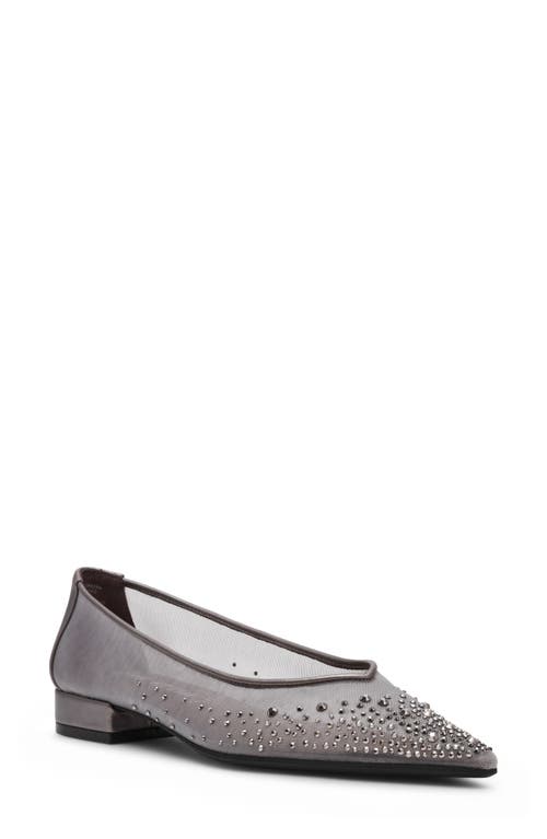 Anne Klein Carlisle Pointed Toe Pump In Silver