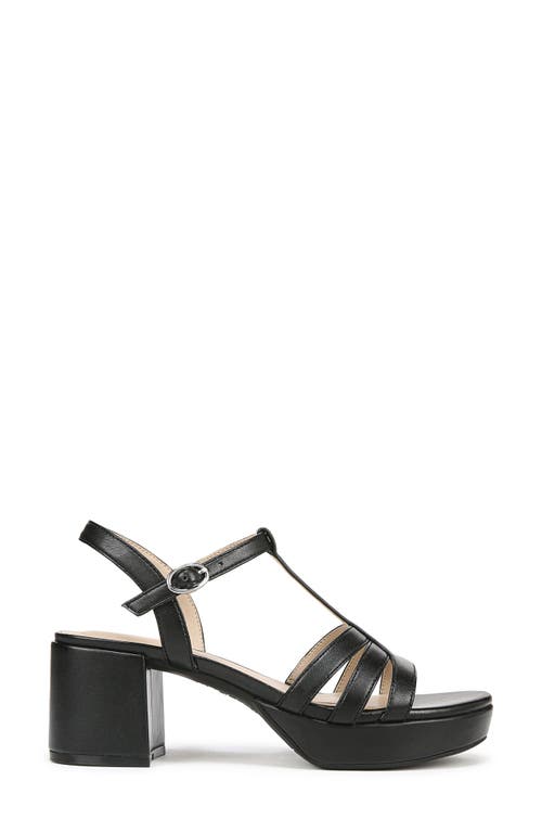 Lifestride Rio Ankle Strap Platform Sandal In Black
