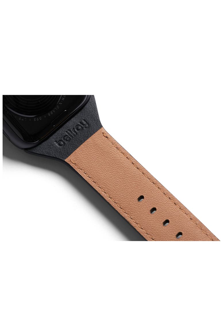 Large Classic Apple Watch® Watchband, Alternate, color, BLACK