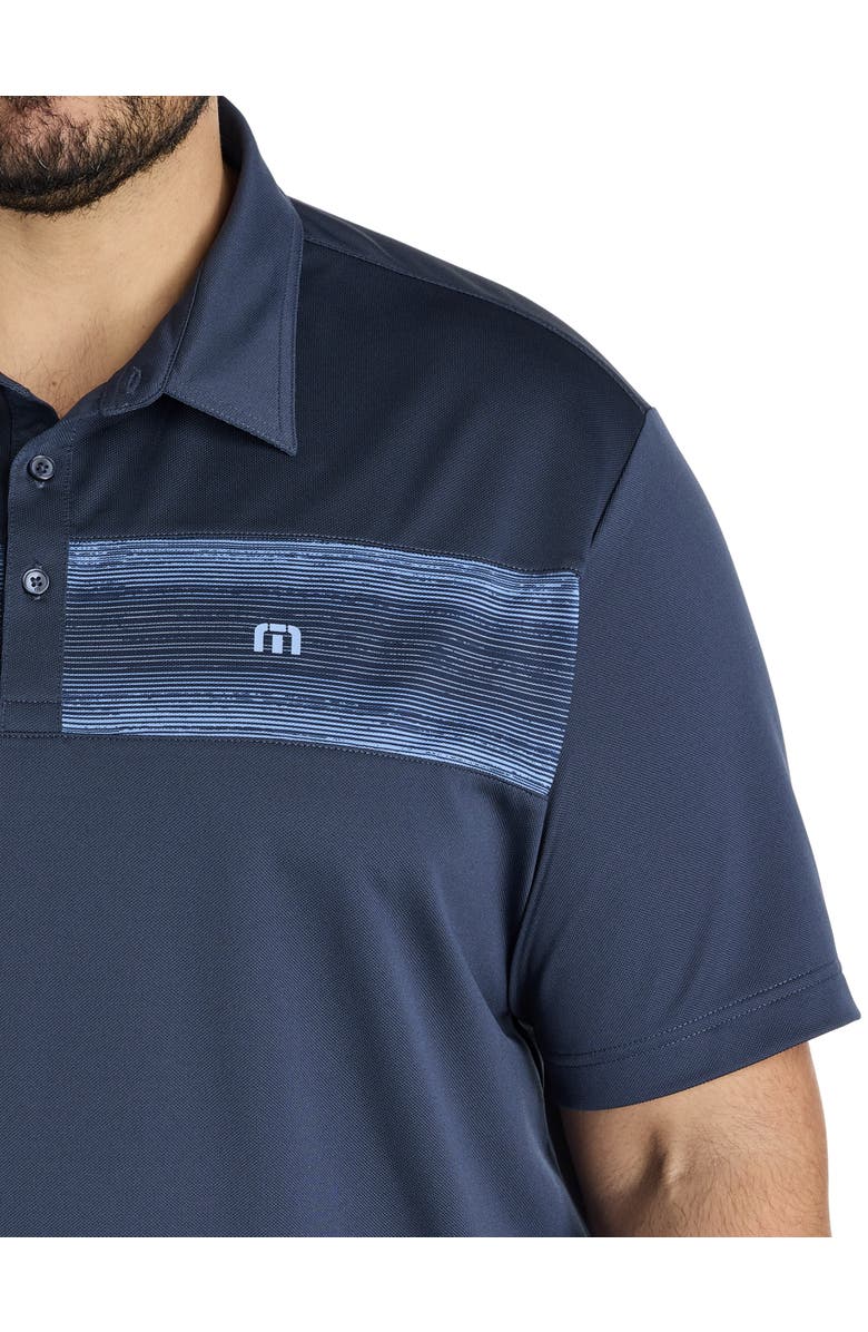 TravisMathew Fit By DXL Big & Tall Rays Polo Shirt, Alternate, color, Blue Nights