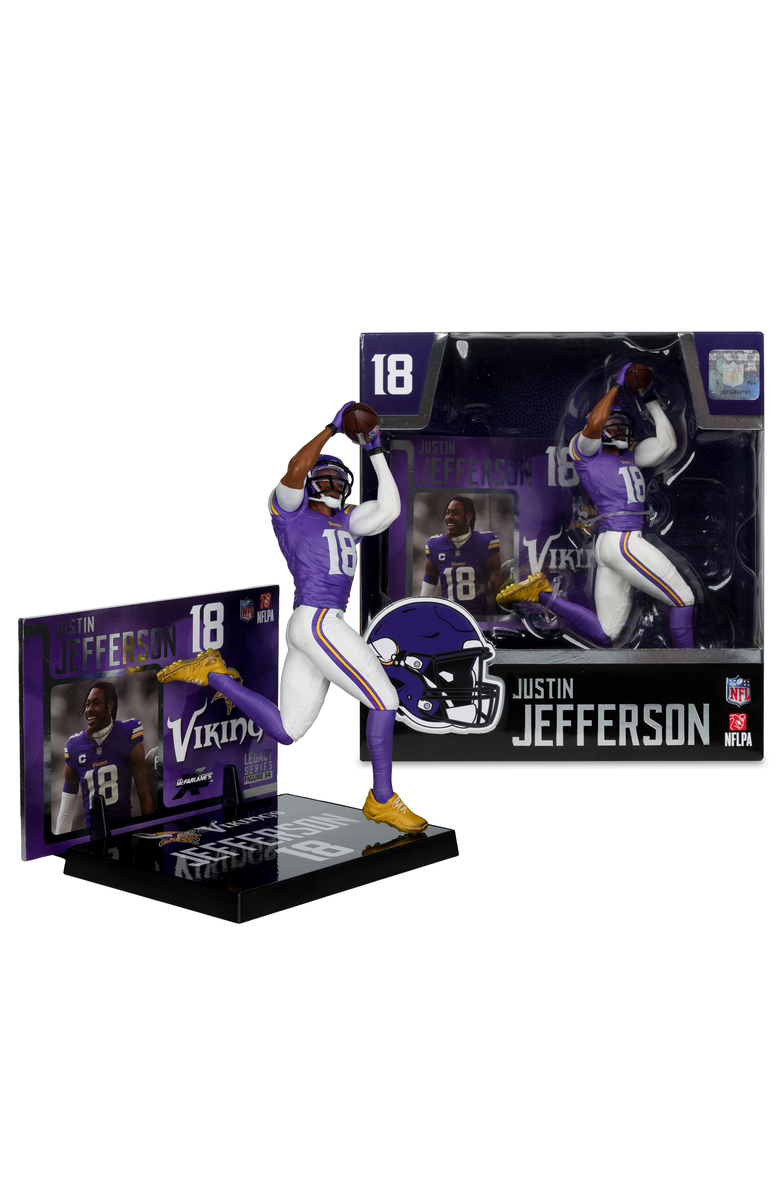 McFarlane Justin Jefferson (Minnesota Vikings) NFL 7" Figure McFarlane, Main, color,