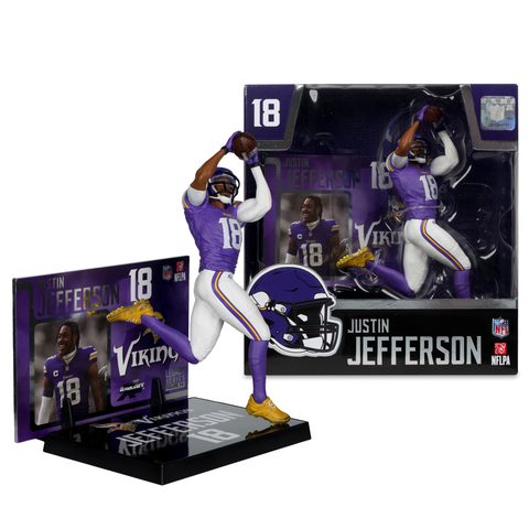 Justin Jefferson (Minnesota Vikings) NFL 7" Figure McFarlane
