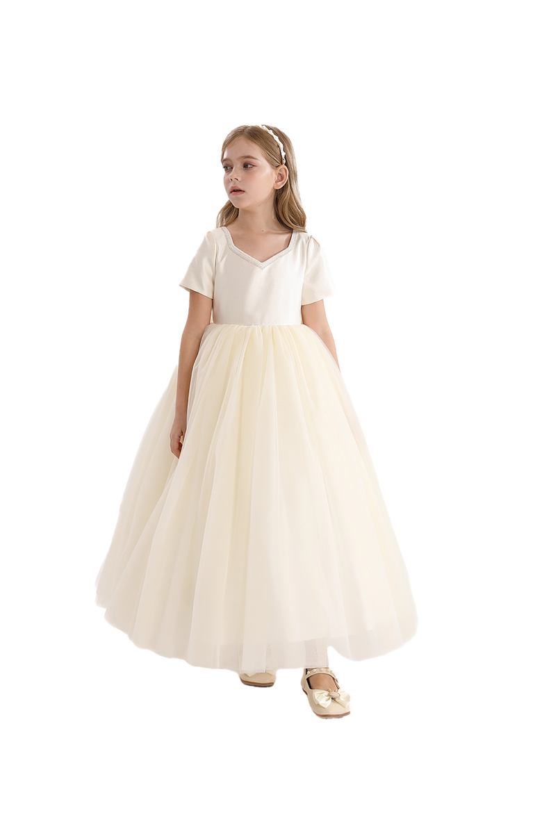 Yvette Dress, Alternate, color, Ivory