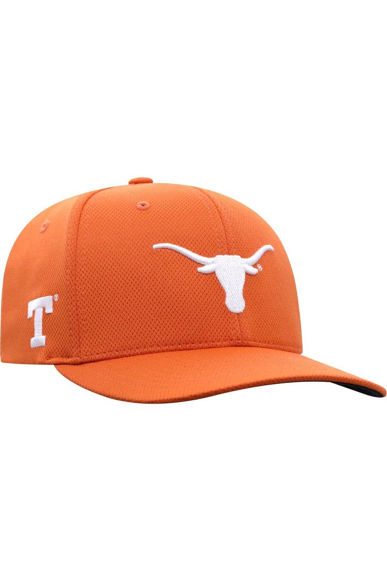 Men's Top of the World Texas Orange Texas Longhorns Reflex Logo Flex Hat, Alternate, color, Burnt Orange