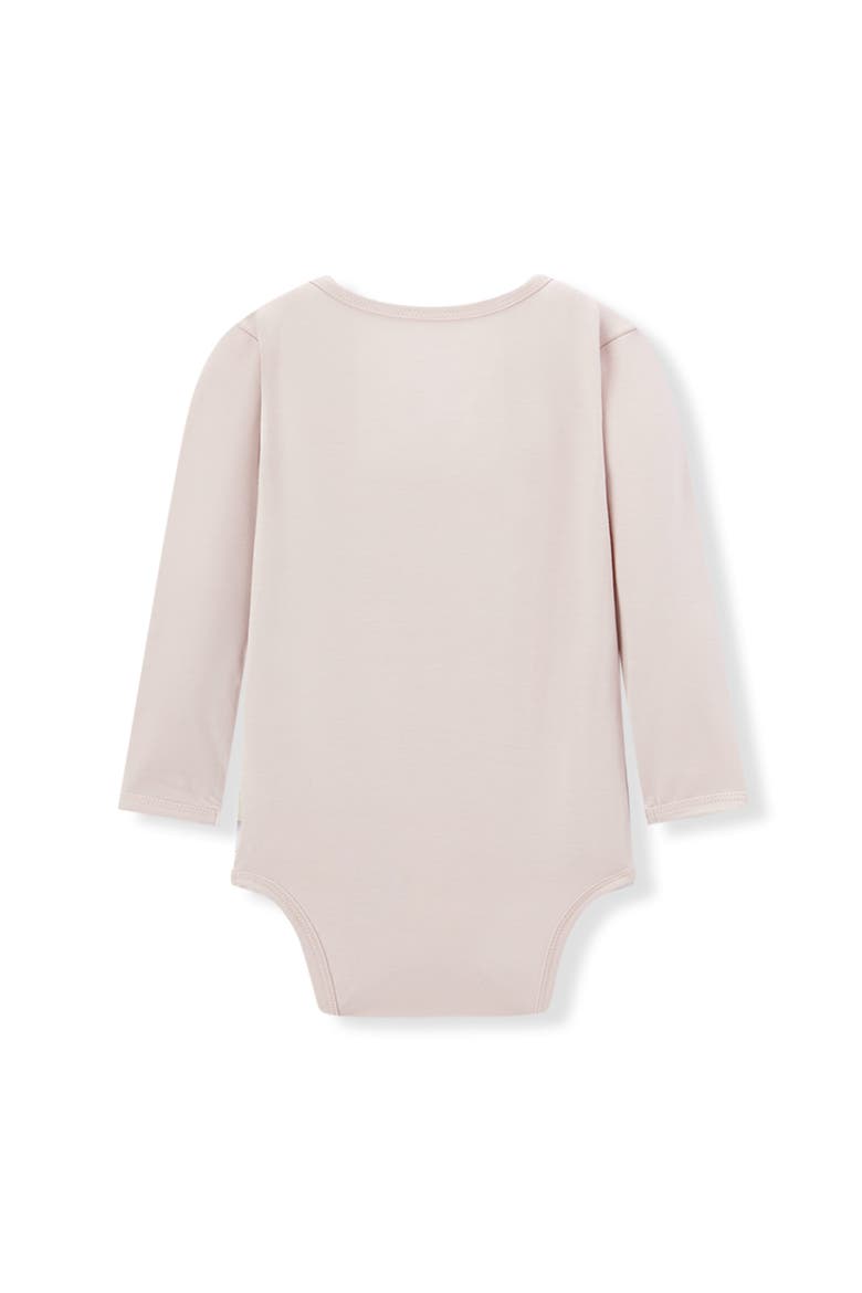 Luxe Solid Long Sleeve One Piece, Alternate, color, Sepia Rose