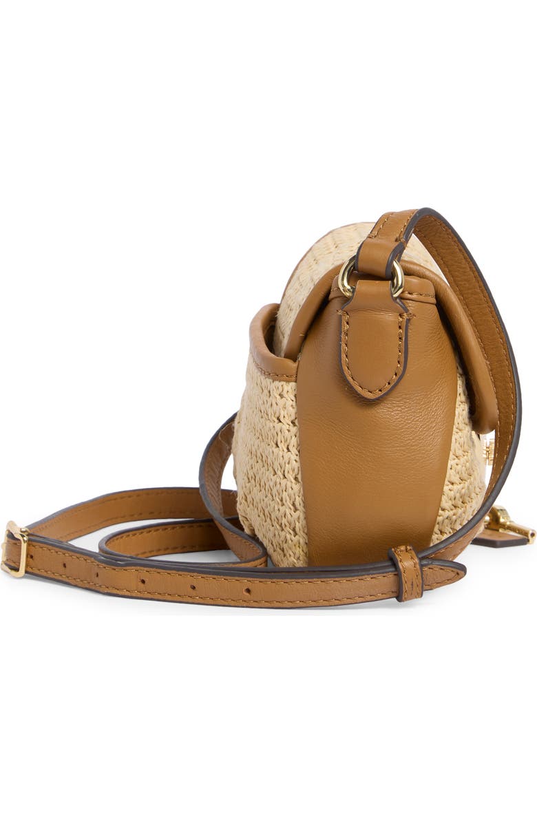 AIMEE Mini Cannes Flap Crossbody Bag, Alternate, color, Raffia Canyon