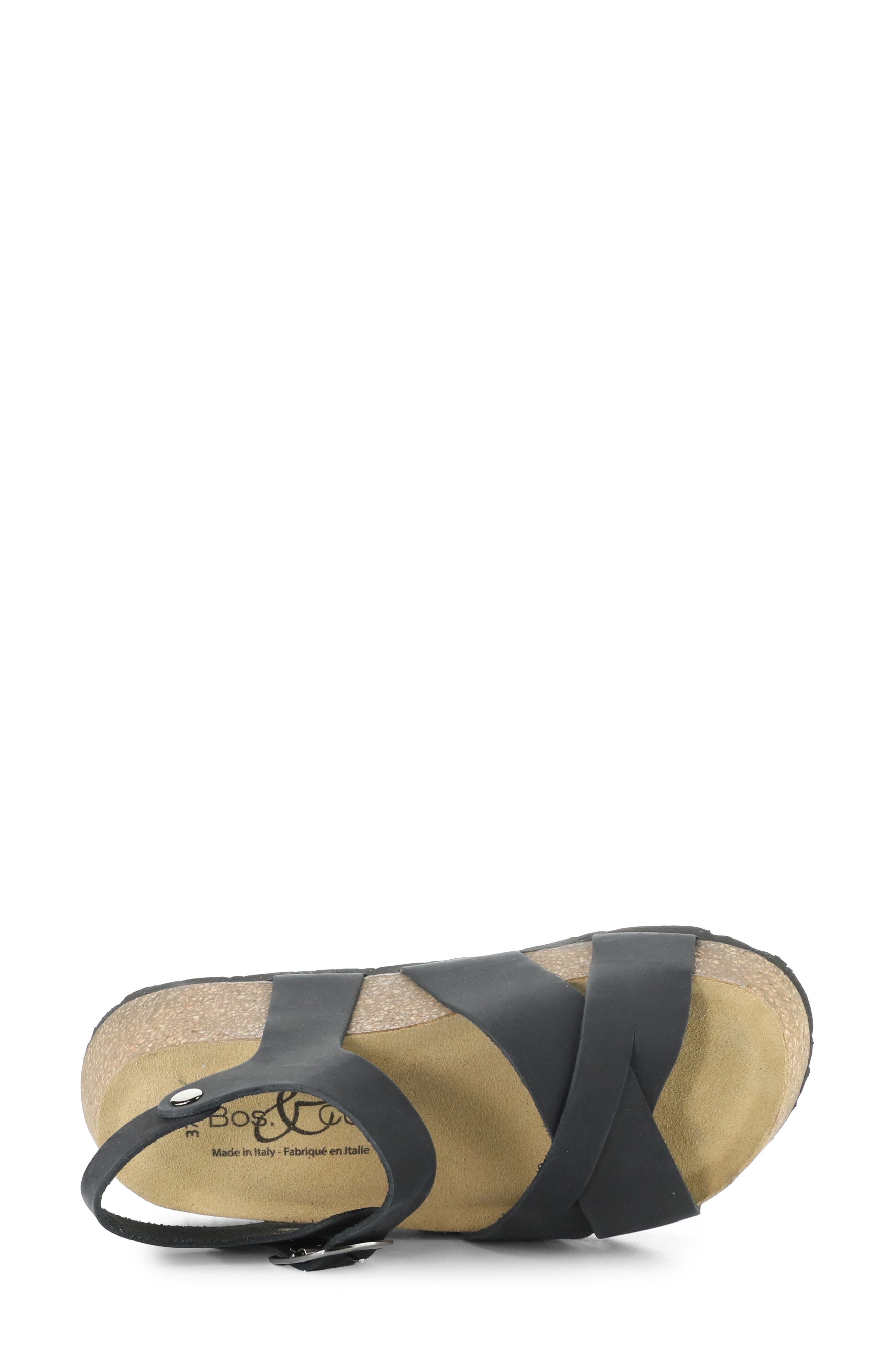 Bos. & Co. Cielo Platform Wedge Sandal, Alternate, color, 