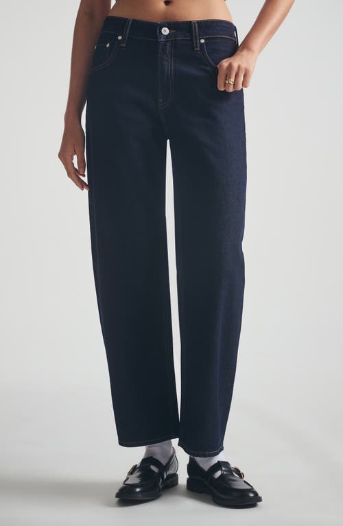 Brooklyn Industries Baggy Fit Barrel Jeans In Blue