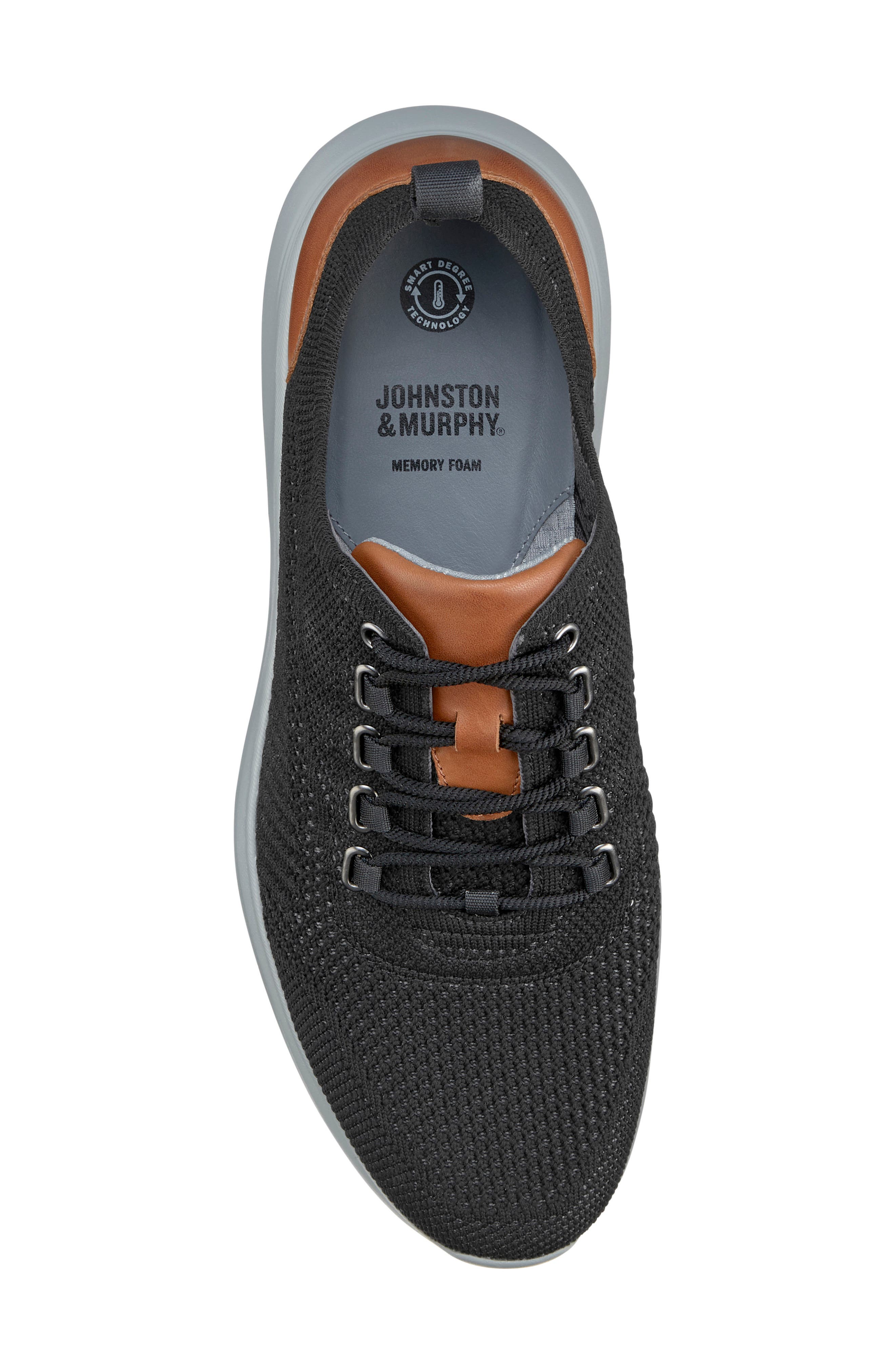 Johnston & Murphy Amherst Knit Sneaker, Alternate, color, 