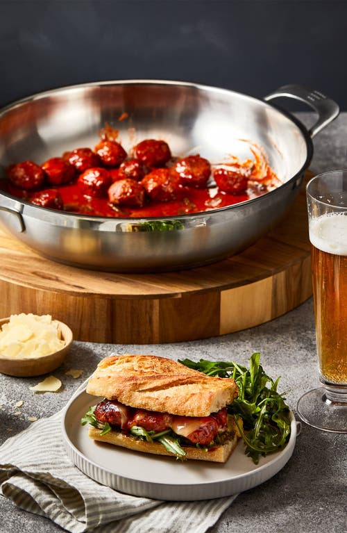 Cuisine::pro ® Id3® Ss 4 Qt. Chef Pan In Silver