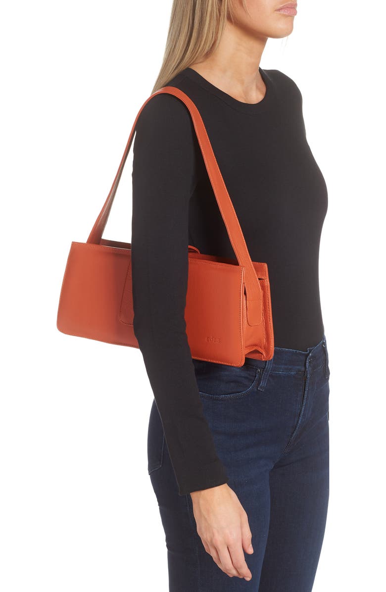 EDAS Maria Leather Baguette Bag, Alternate, color,