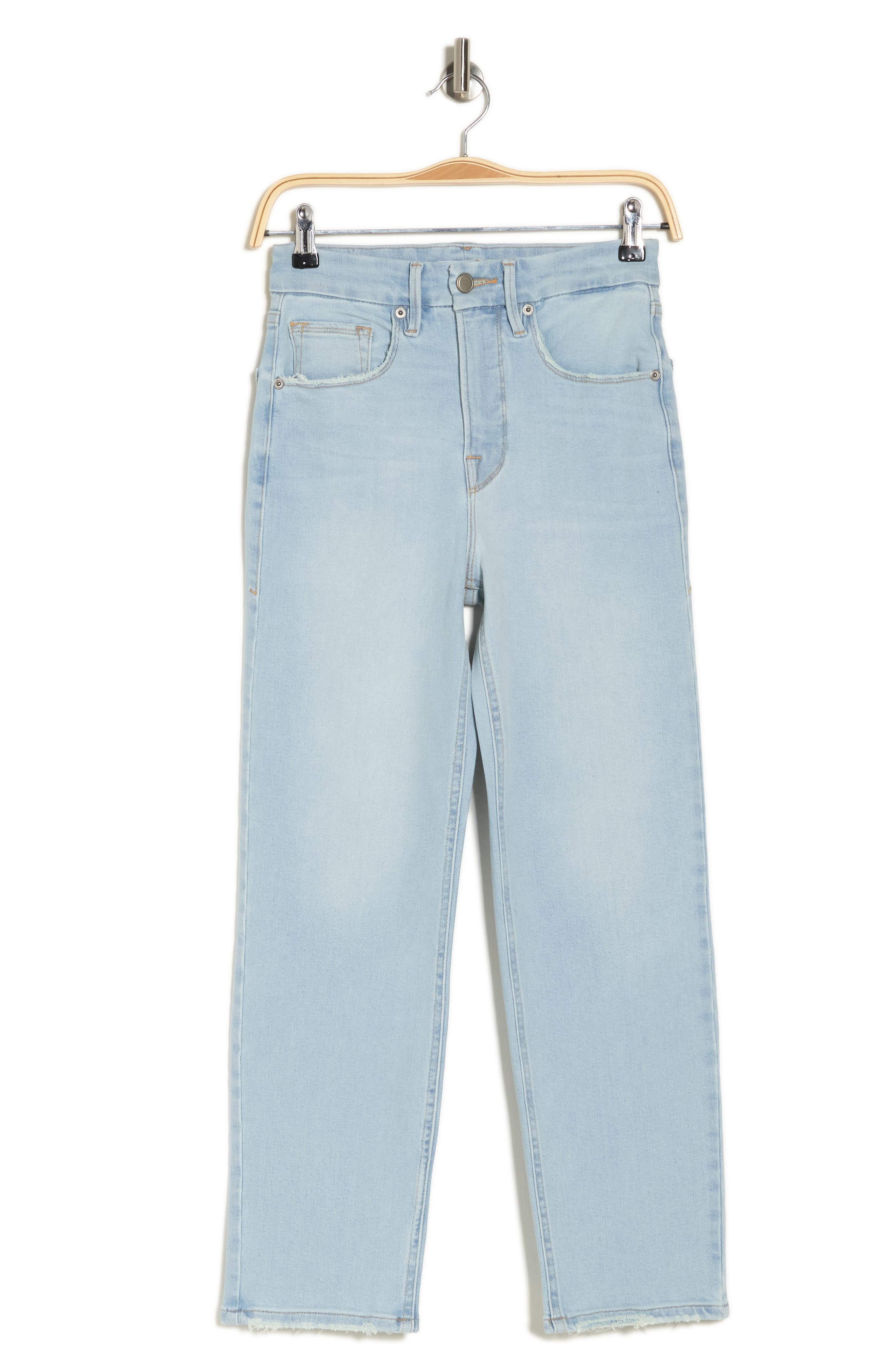 Good American Good Icon Crop Jeans (Women) | Nordstromrack