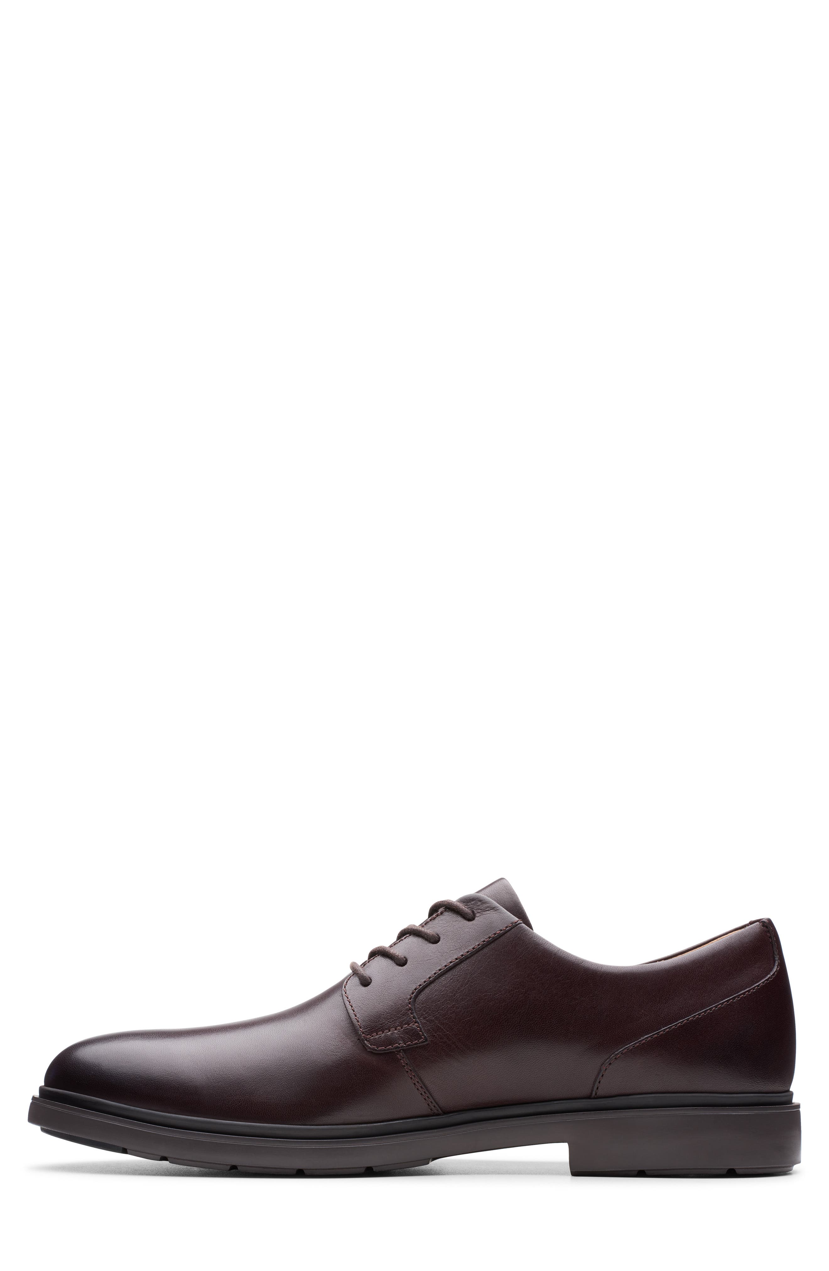 Un Tailor Plain Toe Derby, Alternate, color, OX BLOOD LEATHER