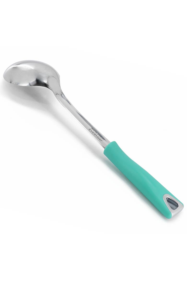Drexler 2 piece Ladle and Serving Spoon Kitchen Tool Set, Alternate, color, Turquoise
