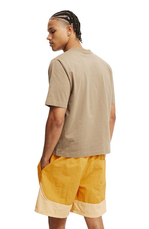 Shop Cotton On All Purpose Short In Yellow Tonal Panel