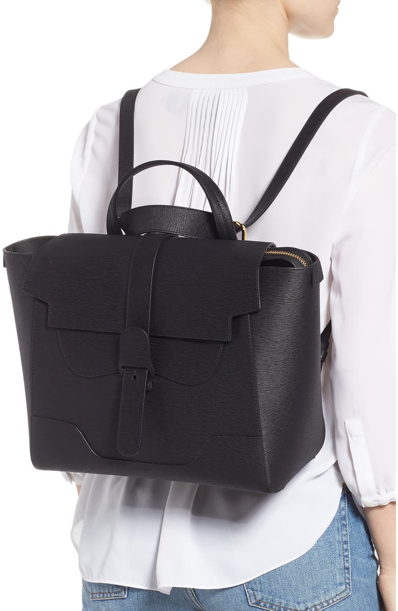 SENREVE Maestra Textured Leather Satchel, Alternate, color,