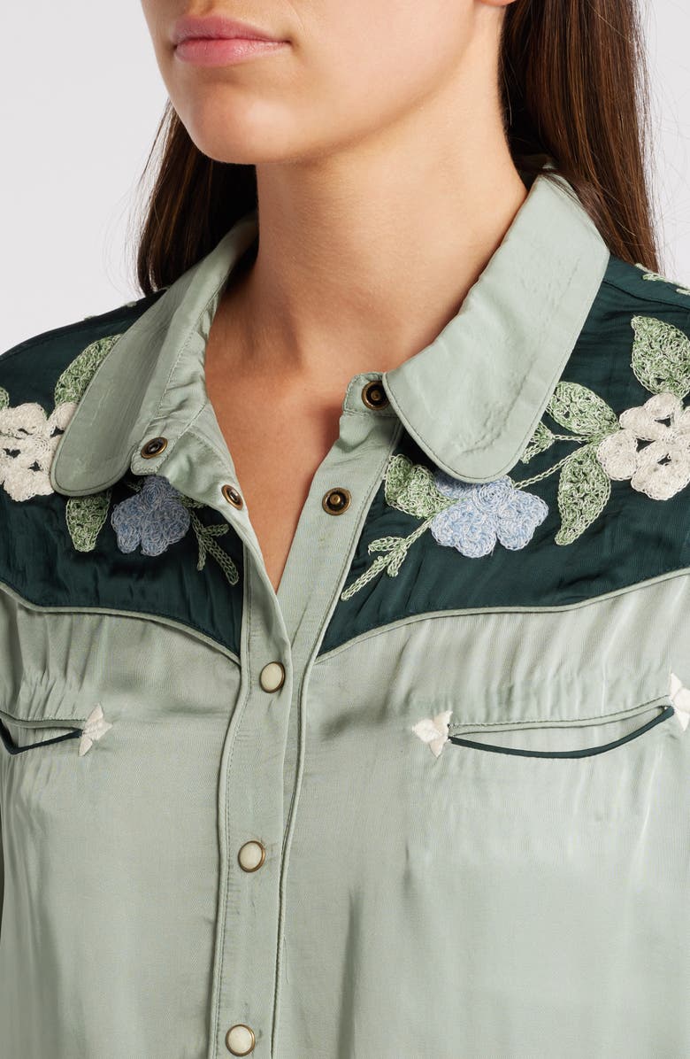 THE GREAT. The Western Heritage Shirt, Alternate, color,